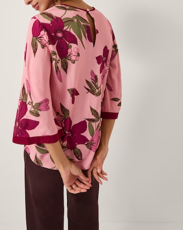 Monsoon Clemmie Floral Print Top