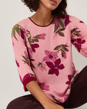 Monsoon Clemmie Floral Print Top