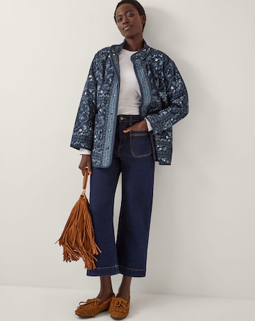 Monsoon Mandy Paisley Corduroy Jacket
