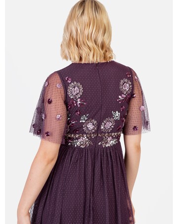 Maya Deluxe Embellished Dress
