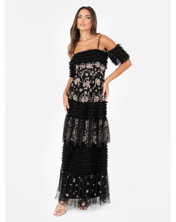 Maya Deluxe Embellished Dress