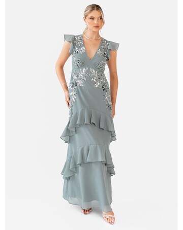 Maya Deluxe Embellished Dress