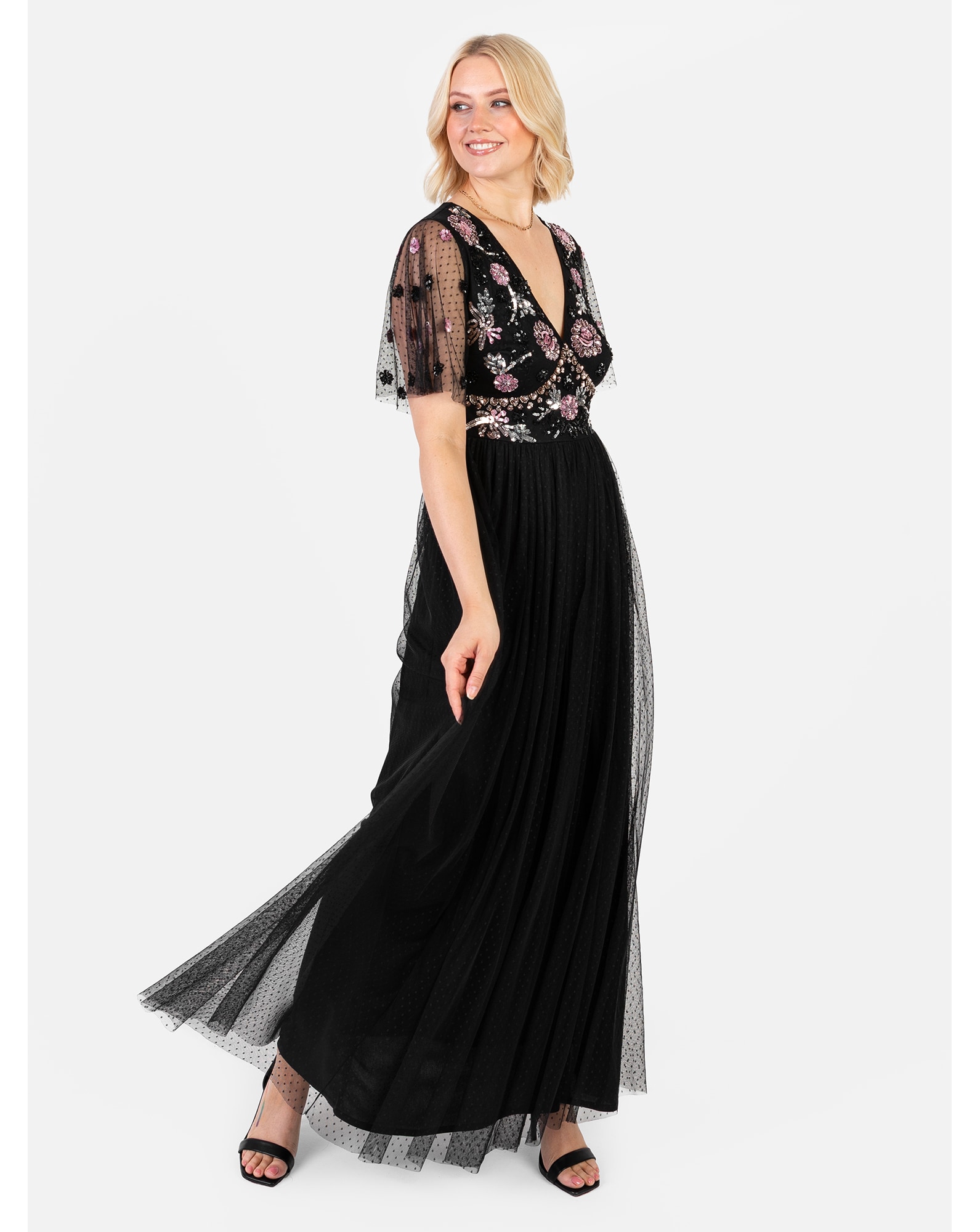 New In - Maya Deluxe Embellished Dress