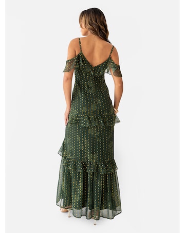 Anaya Metallic thread Dress