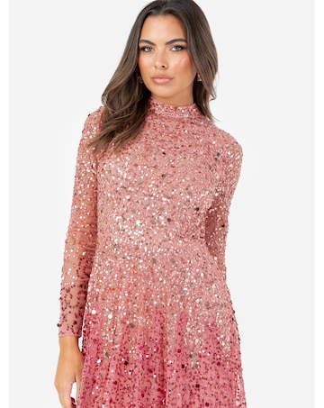 Maya Deluxe Sequined Dress