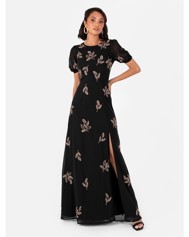 Maya Deluxe Embellished Dress