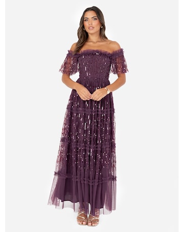 Maya Deluxe Embellished Dress
