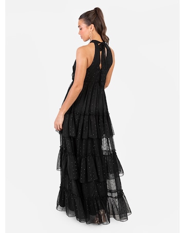Anaya Metallic thread Dress