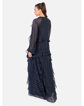 Anaya Metallic thread Dress