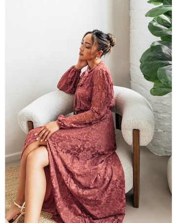 Maya Deluxe Laced Dress