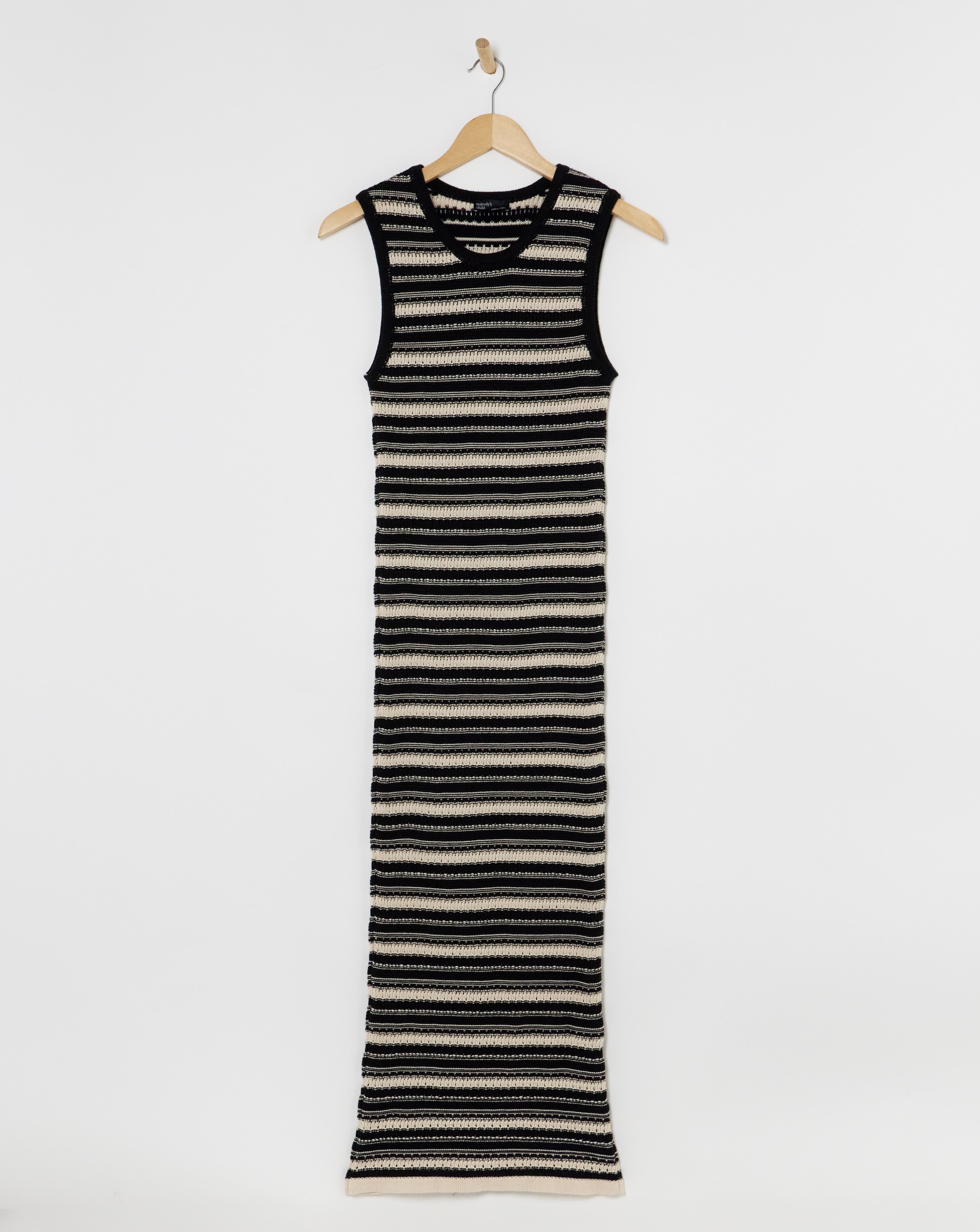Nobody's Child Striped Midi Dress