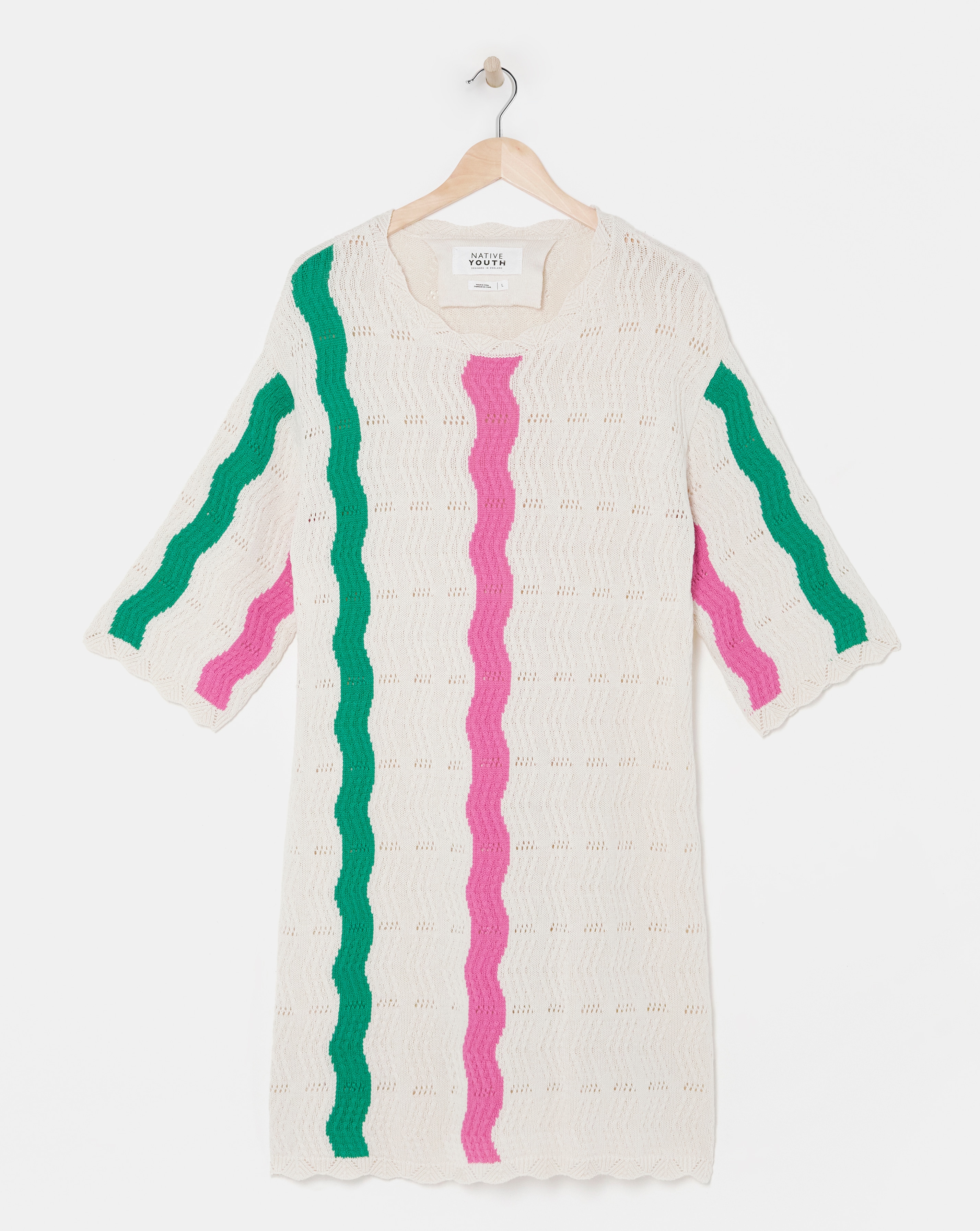 Native Youth Knitted Mini Dress