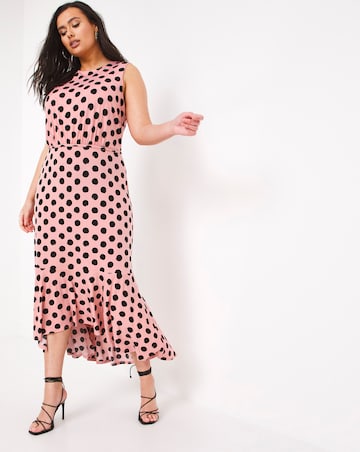Joanna Hope Spot Column Maxi Dress