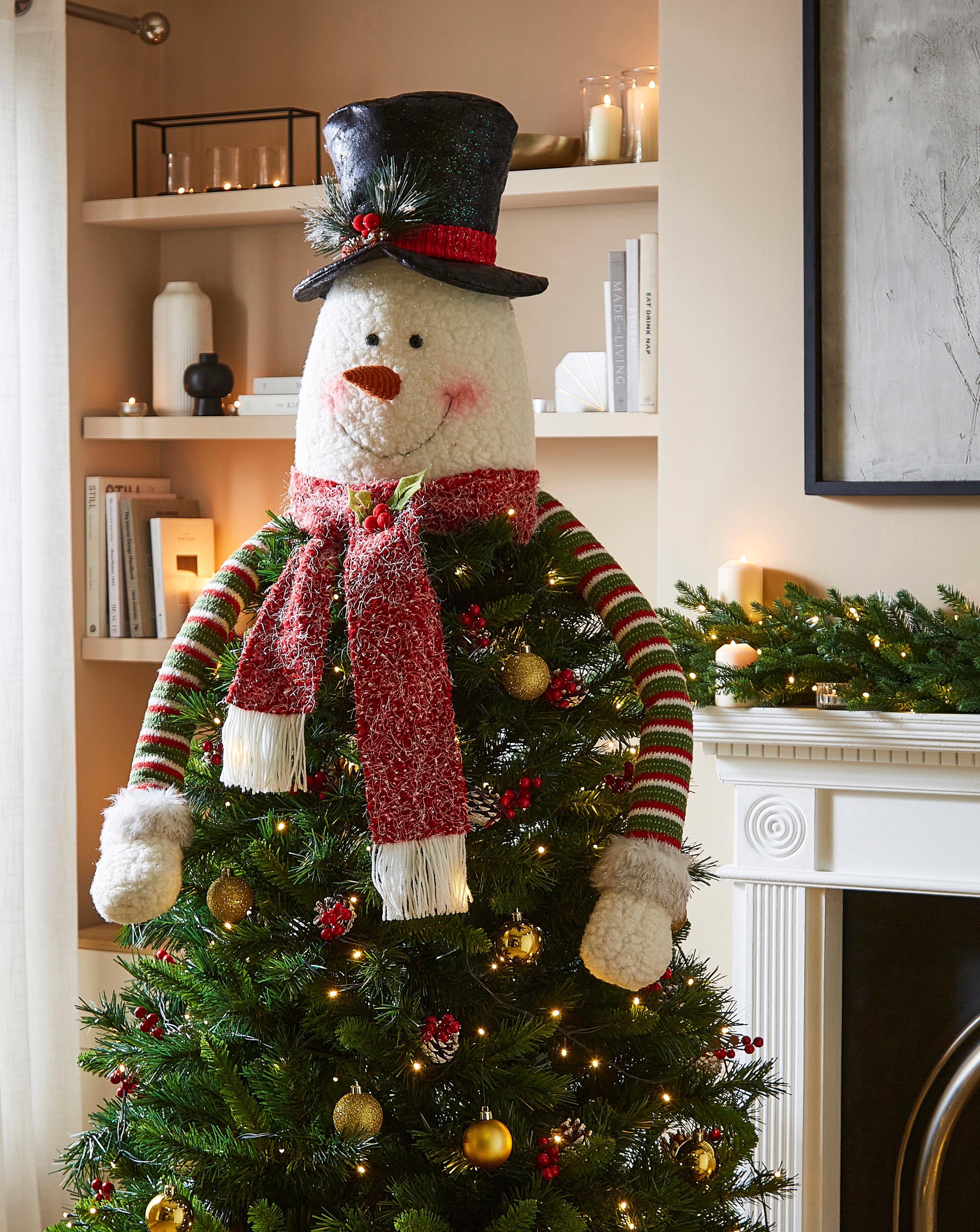 Sonny Snowman Christmas Tree Topper