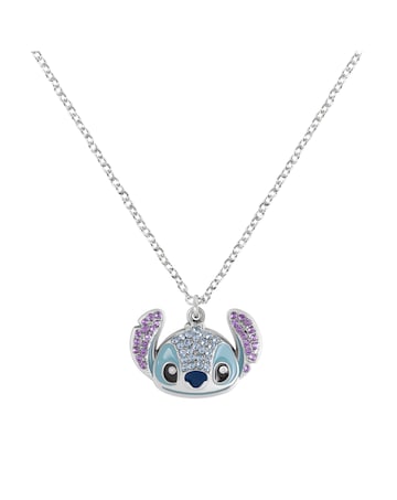Stitch Silver Plated Necklace