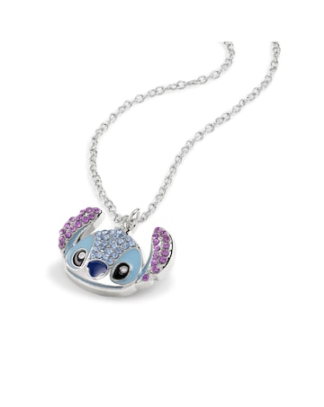 Stitch Silver Plated Necklace