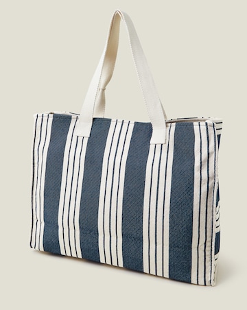Accessorize Large Stripe Beach Bag