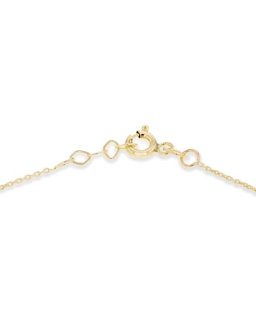 9ct Yellow Gold Multi Round CZ Bracelet