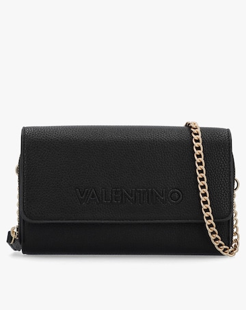 Valentino Bags Rised Black Wallet On A Chain