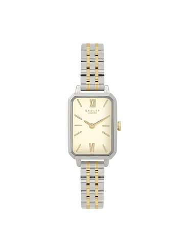 Radley Ladies Two Tone Rectangle Bracelet Watch