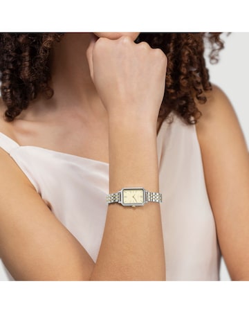 Radley Ladies Two Tone Rectangle Bracelet Watch