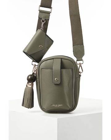 Luella Grey Elise Sage Camera Crossbody