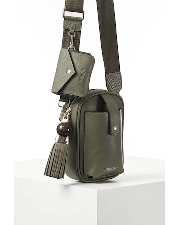 Luella Grey Elise Sage Camera Crossbody