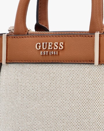 Guess Anadela Mini Natural Cognac Satchel Bag