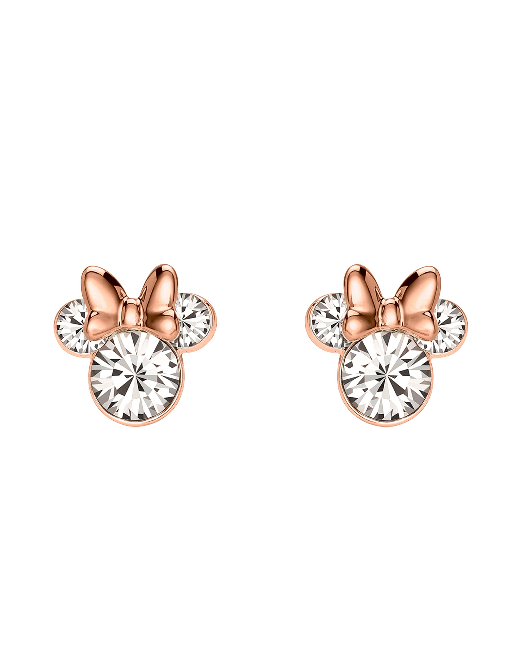 Minnie Rose Gold Stud Earrings