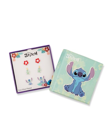 Stitch Stud Earring Set