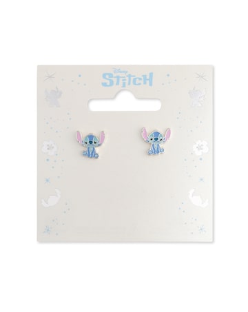 Stitch Enamel Stud Earrings