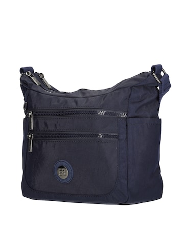 Enrico Benetti Suzie Single Handle Crinkle Nylon Shoulderbag