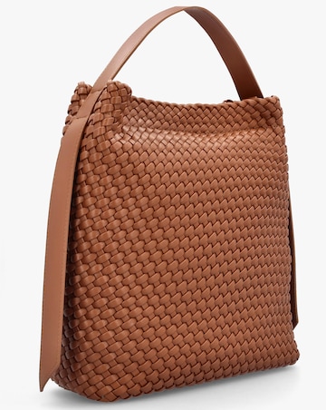 Valentino Bags Shantel Woven Tan Hobo Bag