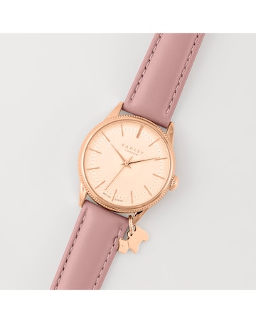 Radley Coin Edge Pink Watch