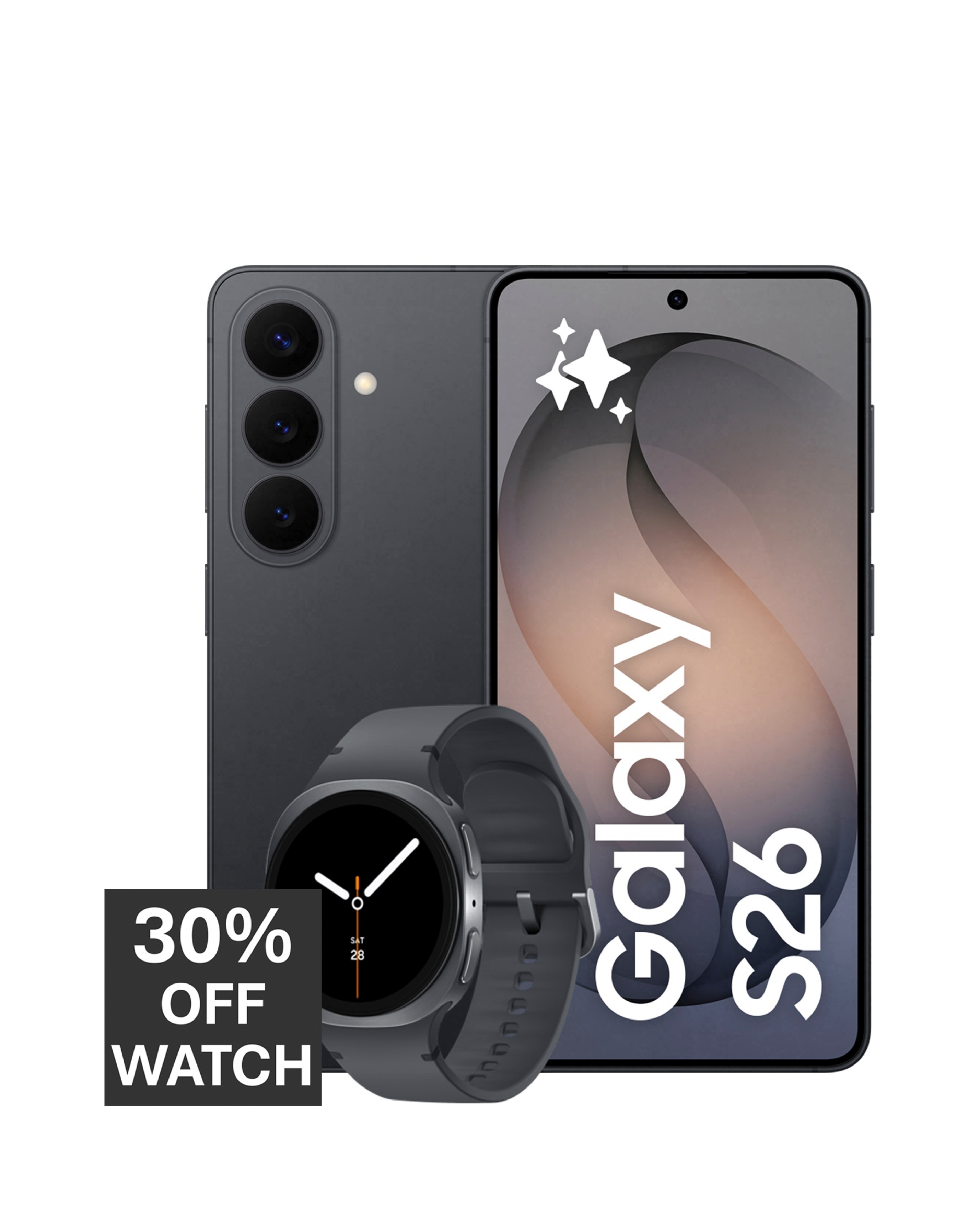 New In - Samsung S26 512Gb Black & Watch8