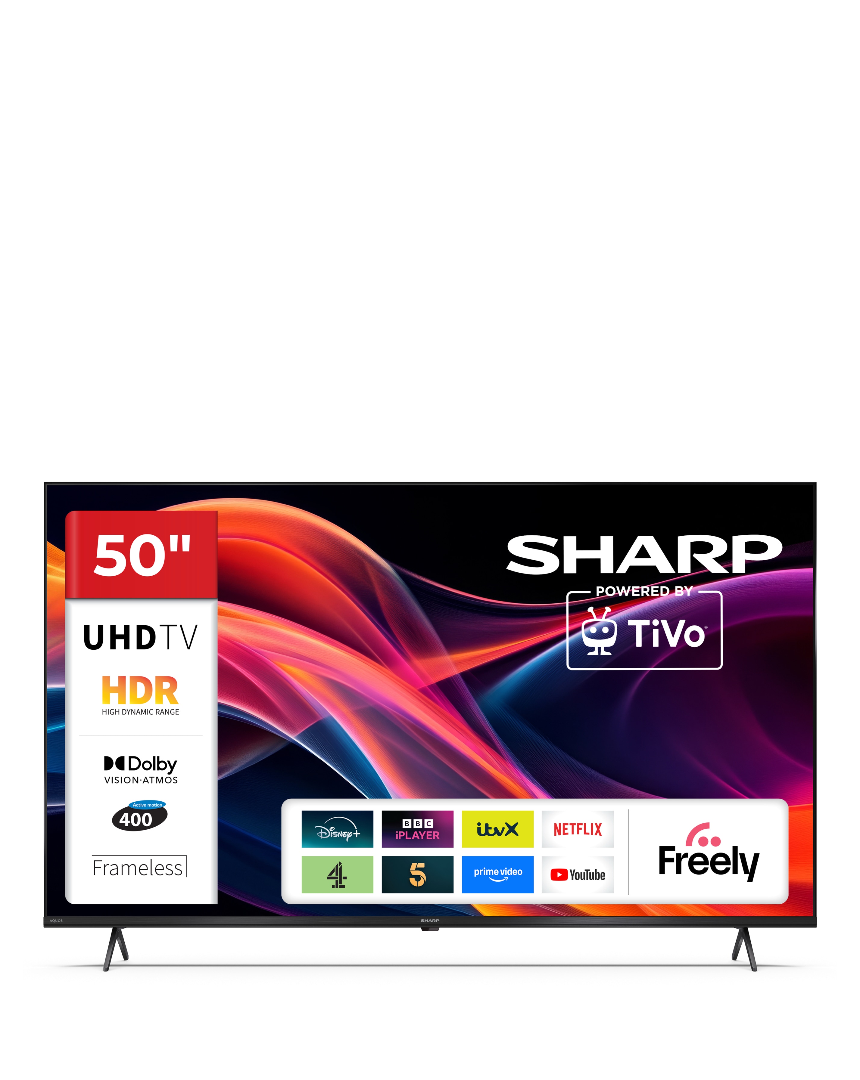 Sharp 4T-C50Hk4245Kb 50in UHD LED TV