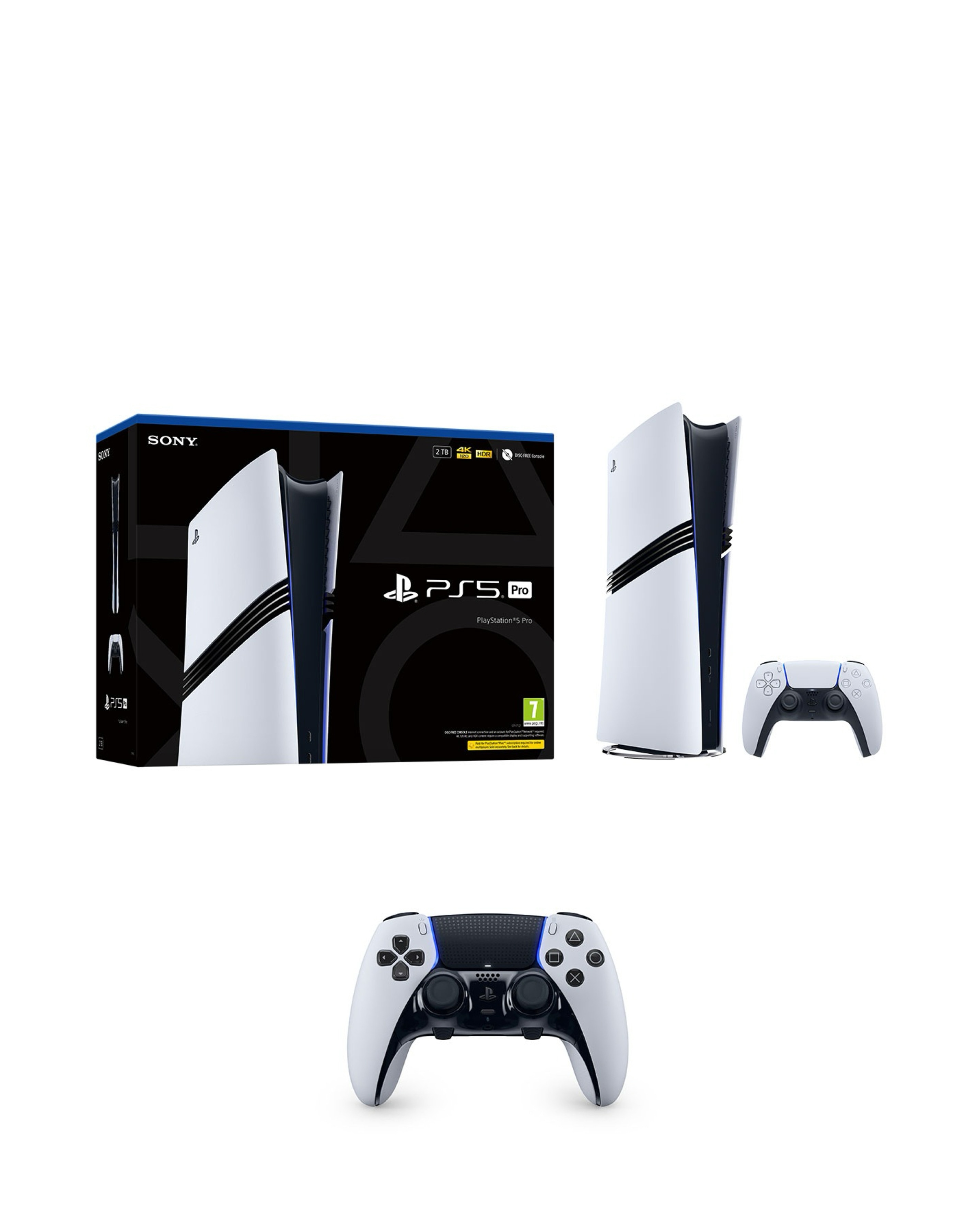 PS5 Pro with DualSense Edge Controller