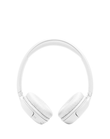 JBL Tune 530BT On-Ear Bluetooth Pure Bass Wireless Headphones - White