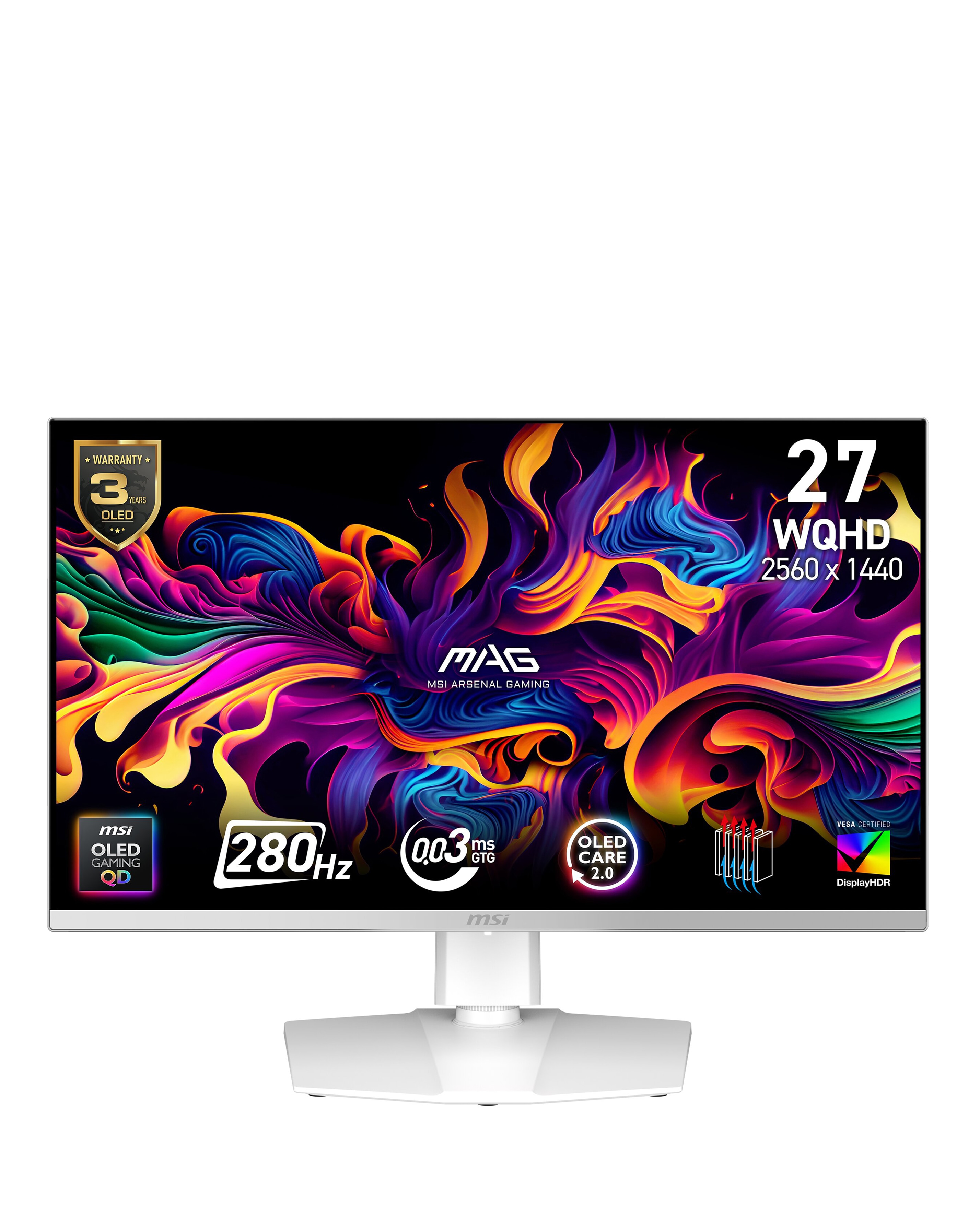 MSI MAG 272Qpw Oled 27in Gaming Monitor