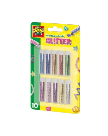 SES Bio Glitter 10 Colours Pack