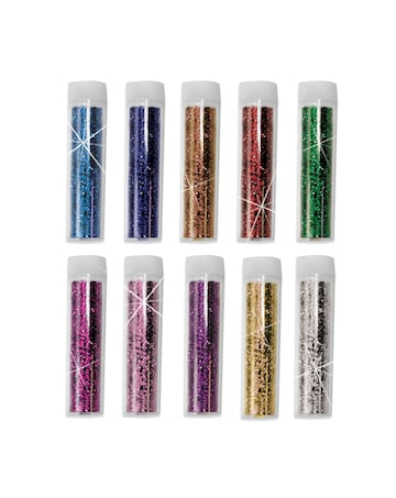 SES Bio Glitter 10 Colours Pack