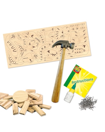 SES Creative Dino Woodwork Set