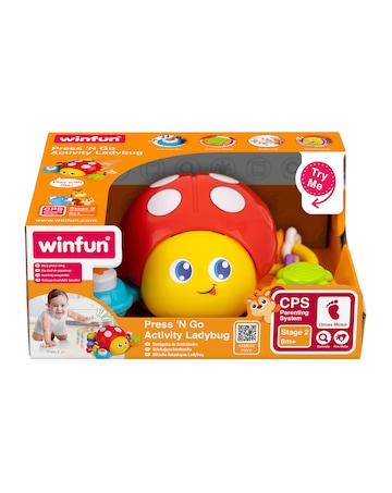 Winfun Press N Go Activity Ladybug