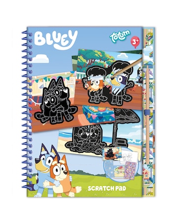Totum Bluey Scratchbook