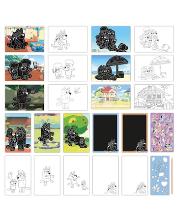 Totum Bluey Scratchbook