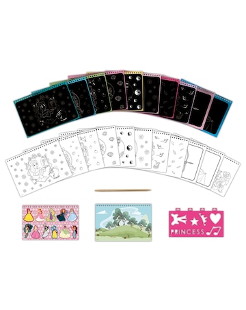 Totum Princess Activity Scratchbook