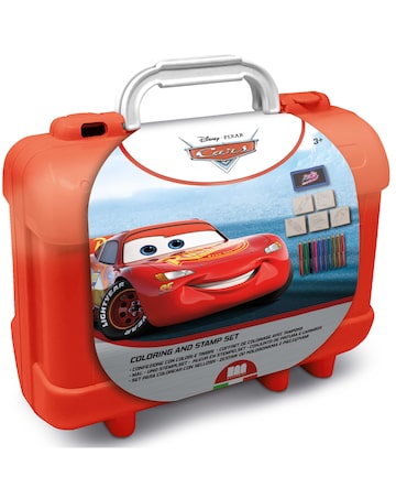 Cars Colour & Stamp Travel Set
