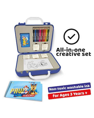 Paw Patrol Colour & Stamp Travel Set