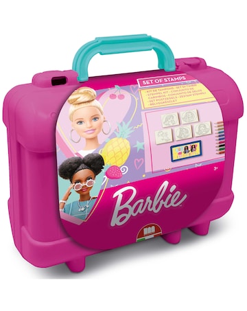 Barbie Colour & Stamp Travel Set