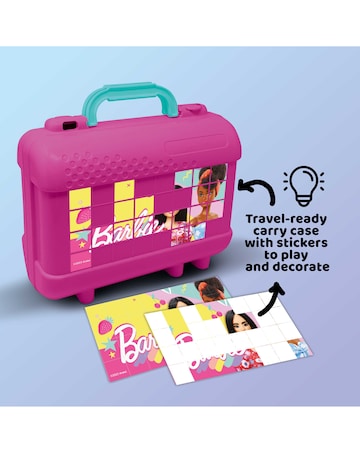 Barbie Colour & Stamp Travel Set